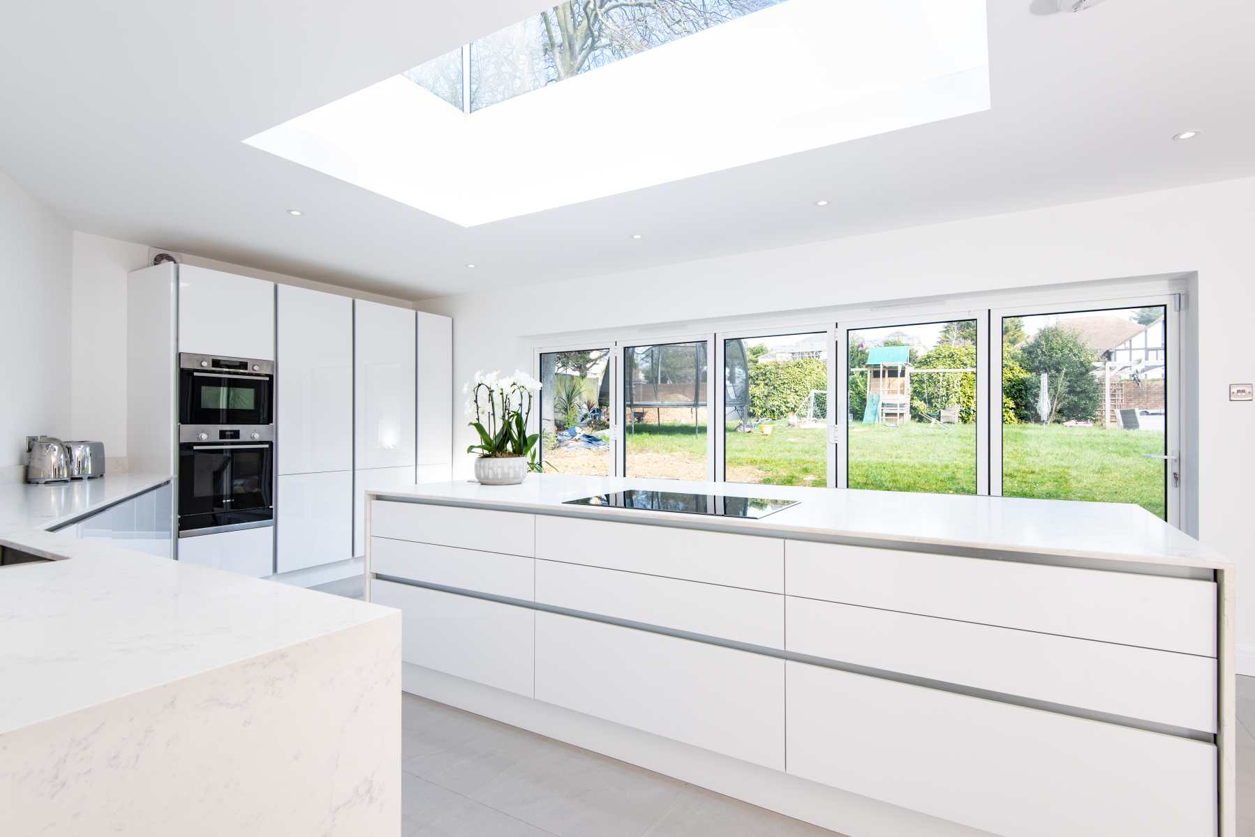 Completed kitchen renovation designed by an Architectural Designer