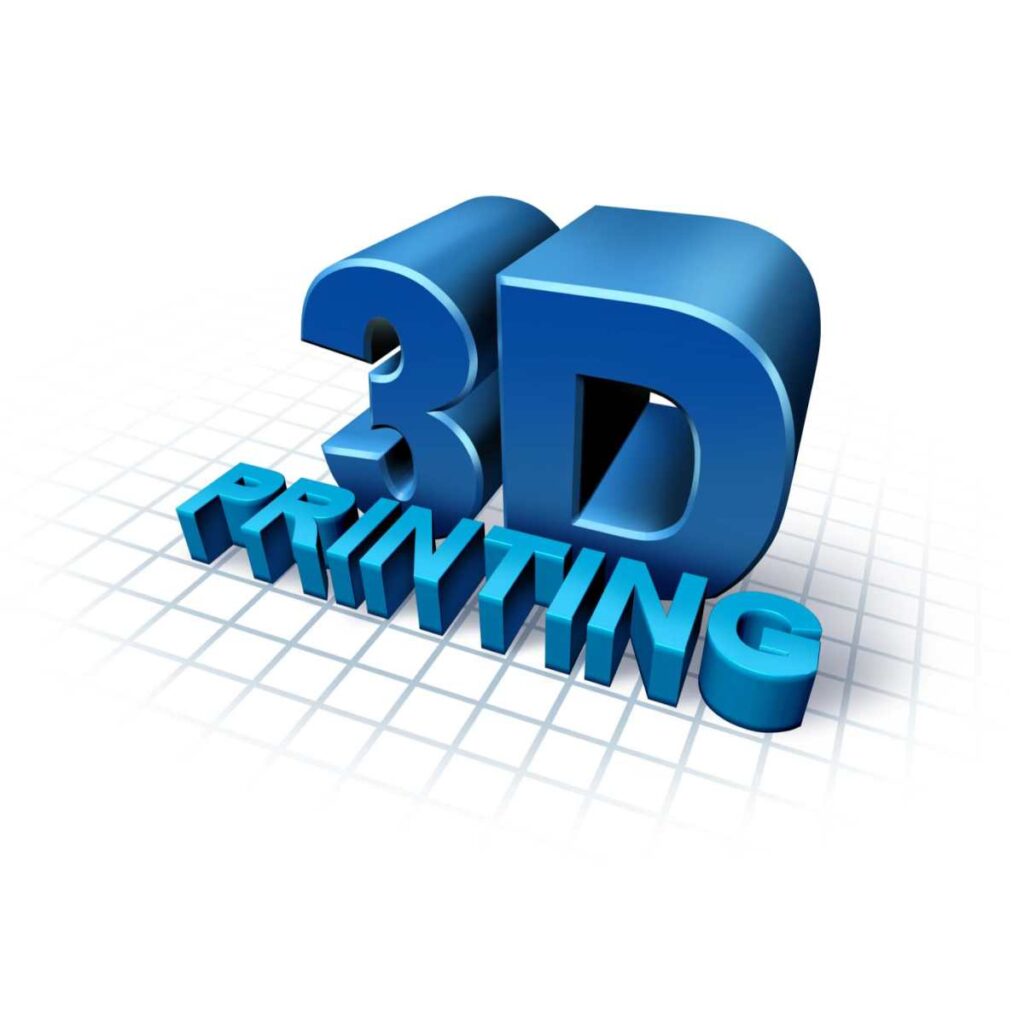 Architectural designer using 3D printing technology to create a model of a sustainable building